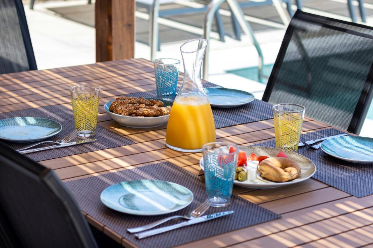 Cato Agro 3, Seafront Villa With Private Pool Afiartis Esterno foto