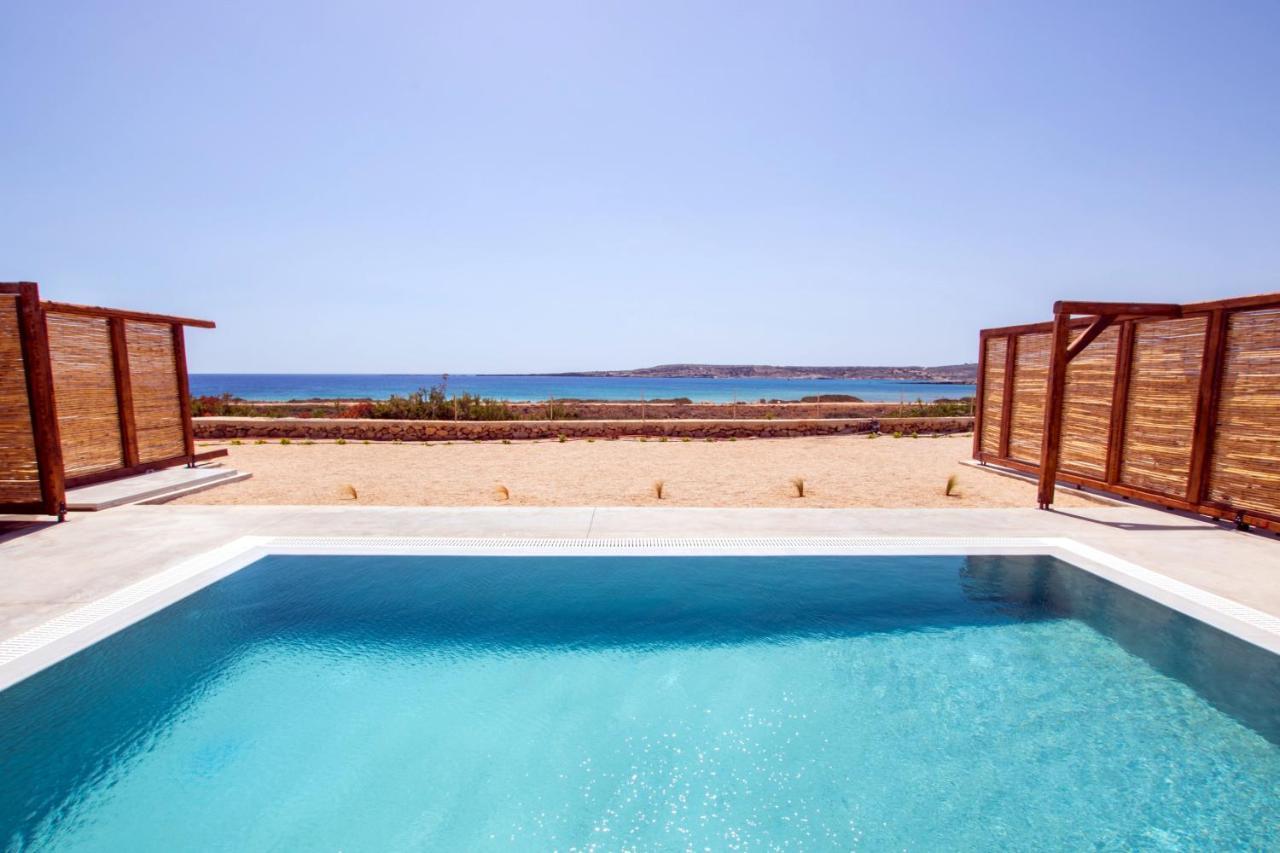 Cato Agro 3, Seafront Villa With Private Pool Afiartis Esterno foto