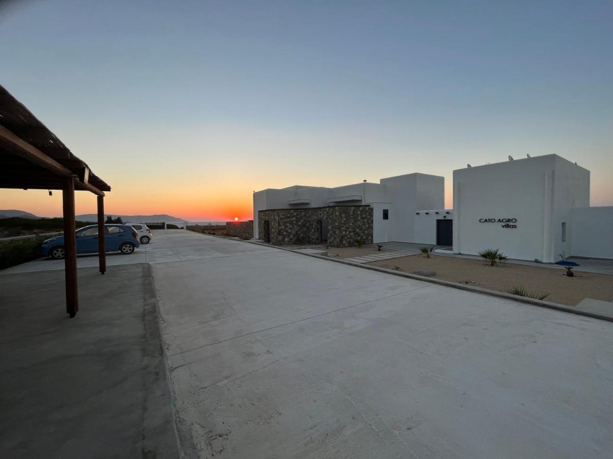 Cato Agro 3, Seafront Villa With Private Pool Afiartis Esterno foto